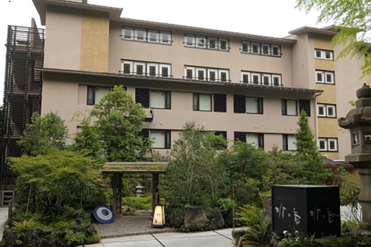 箱根小涌谷温泉　水の音